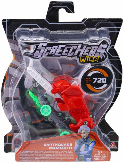 Машина-трансформер Screechers Wild! «Ерсквейк Мемес» S4 L0, у коробці