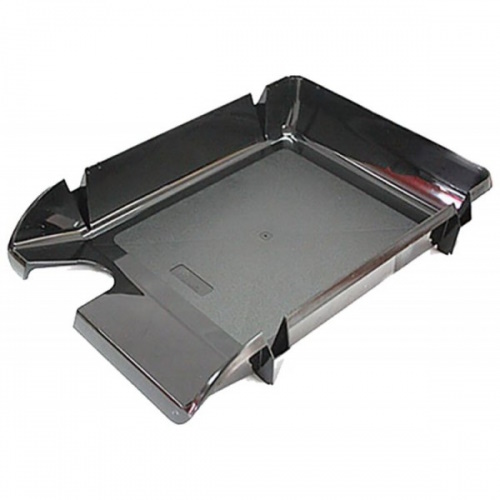 Лоток горизонтальний пластиковий чорний 340х250х58 мм, JOBMAX