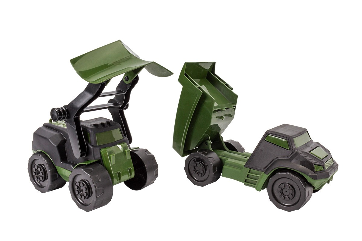 Набір «Військова техніка»: грейдет та сомоскид інерційні, в асортименті, 27,5х21,5х13 см, ТМ Технок