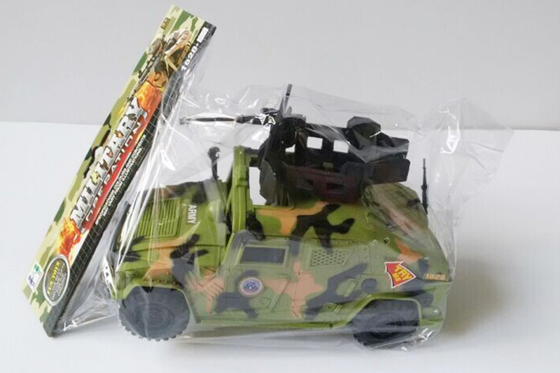 Машина військова, на батарейці, у пакеті 40х32х12 см