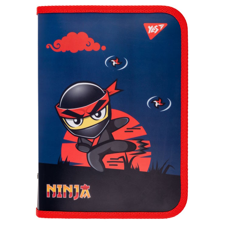 Папка для зошитів «Ninja» В5 пластикова на блискавці, ТМ YES