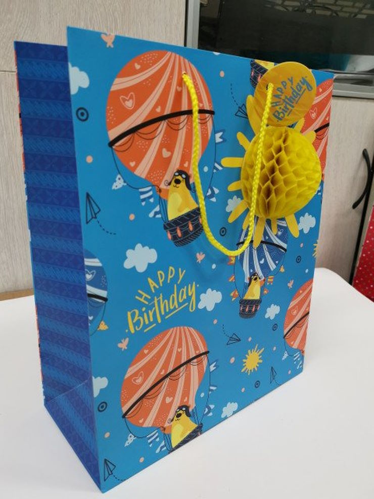 Пакет паперовий 26х32х12 см, ТМ Мандарин