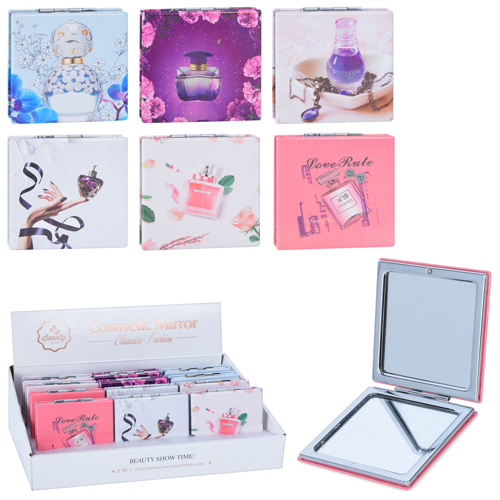 Дзеркальце 7 см, в асортименті, 12 шт.в дисплеї 24х13х8 см