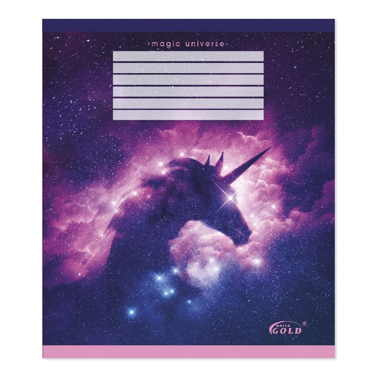 Зошит, 12 аркушів, коса лінія, «Мікс Дівчата», №3101, ТМ Gold Brisk