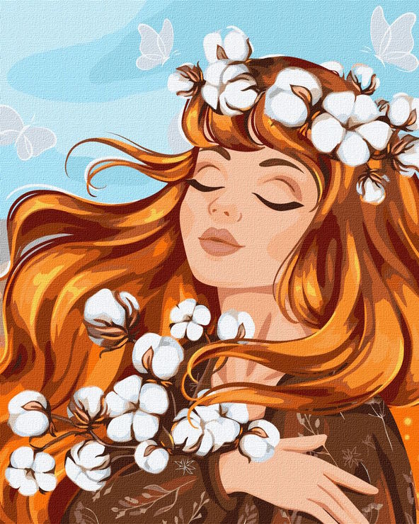 Картина за номерами «Вогняна ніжність» 40х50 см, ТМ Ідейка