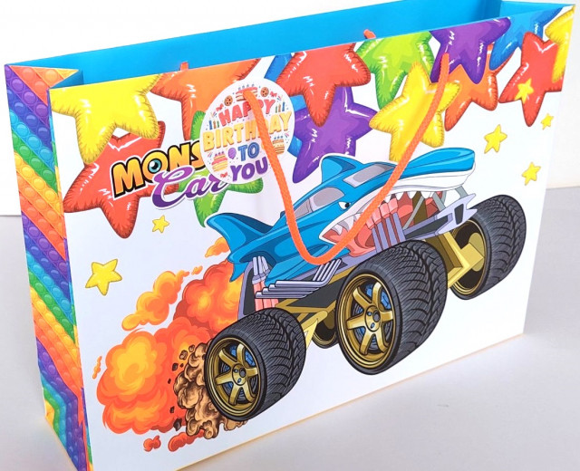 Пакет паперовий 35х24х9 см, ТМ Мандарин