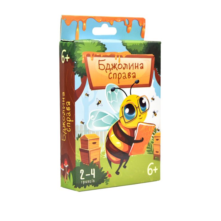 Гра карткова «Бджолина справа» розважальна, у коробці 10х15х2 см, ТМ Strateg