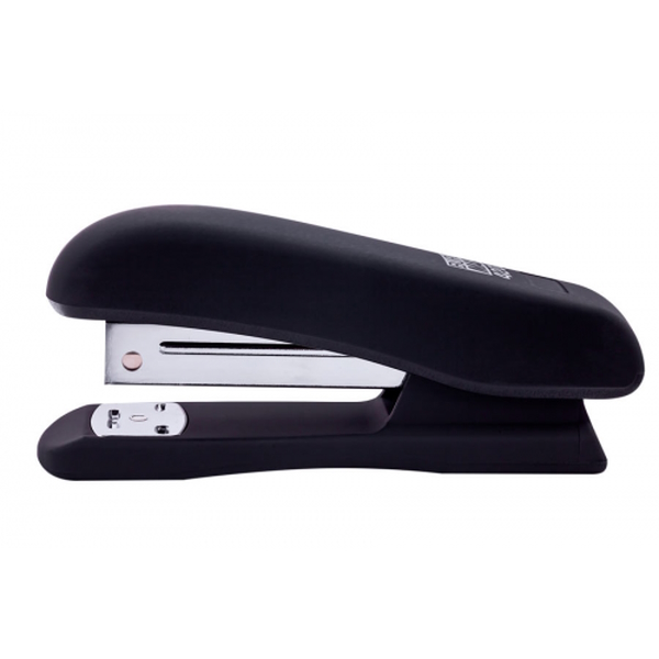 Степлер пластиковий «RUBBER TOUCH» до 20 аркушів під скоби №24; 26, чорний, ТМ Buromax