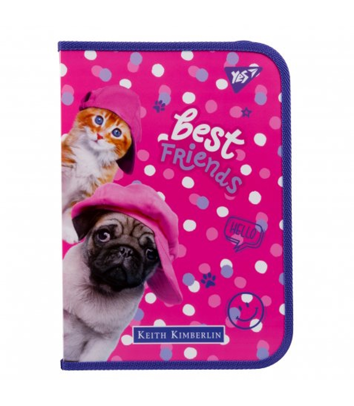 Папка факультативна «Keith Kimberlin» А4 з внутрішньою кишенею на блискавці, ТМ YES