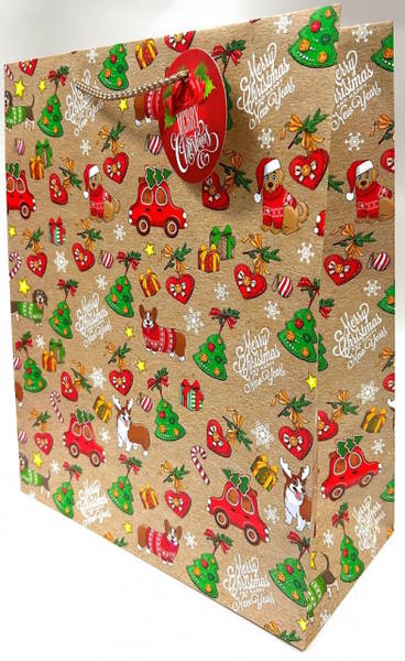 Пакет паперовий, 26х32х12 см