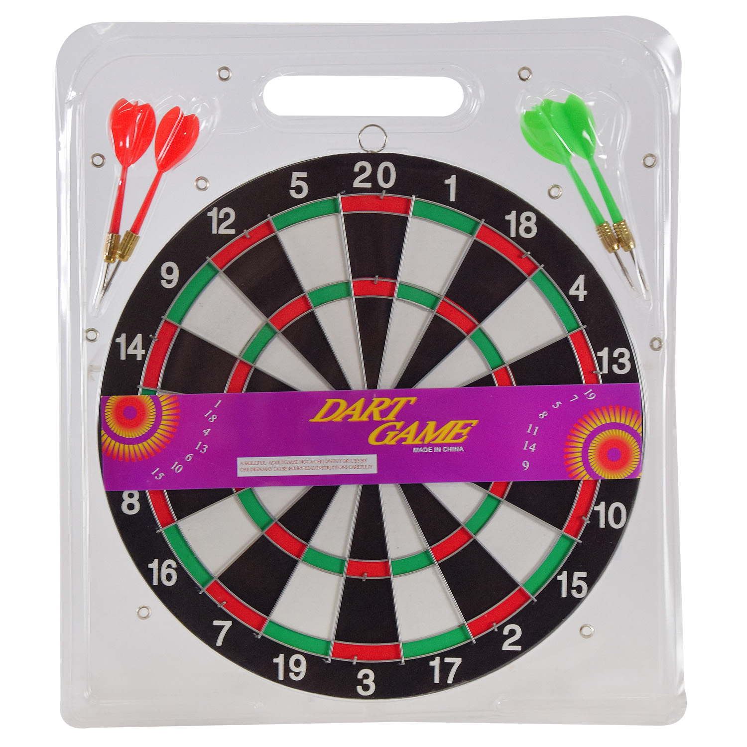 Дартс 15 дюймів з дротиками, під слюдою 38х1,2 см