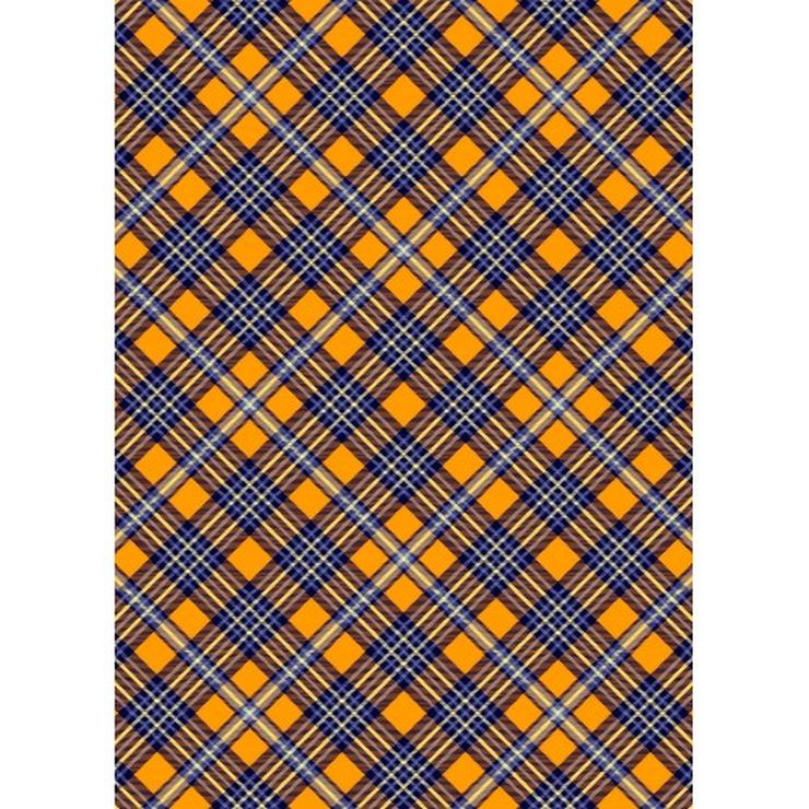 Канцелярська книга «Шотландка» А4 на 192 аркуші у клітинку з твердою палітуркою та ламінованою обкладинкою, в асортименті, ТМ Рюкзачок