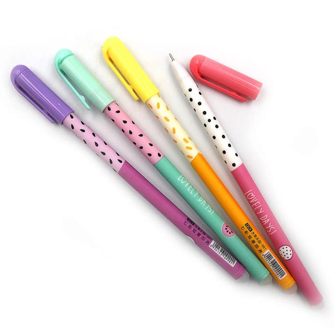 Ручка «Lovely days» пиши-стирай синя, в асортименті, у боксі, ТМ J.Otten