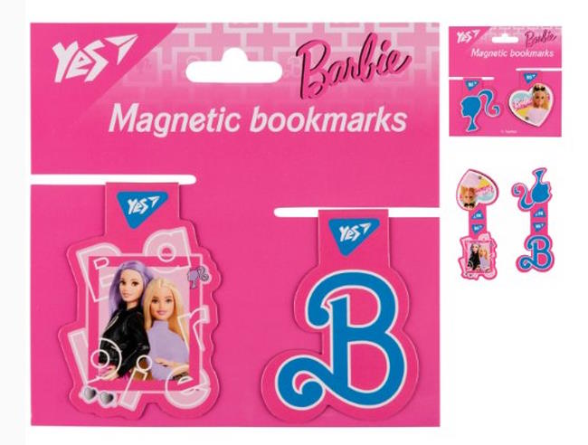 Закладки магнітні «Barbie friends» 2 штуки, ТМ Yes
