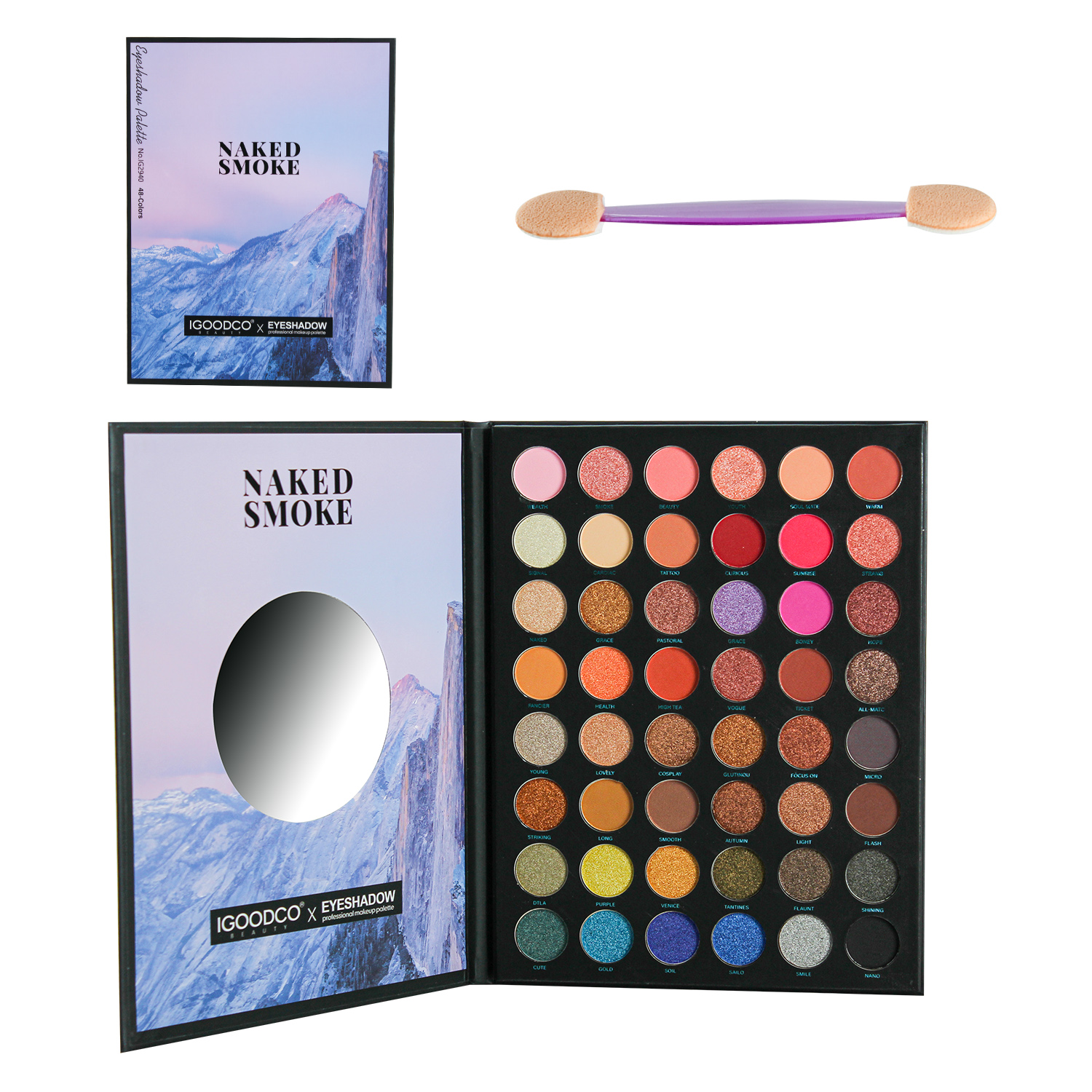 Дитяча косметика: палетка тіней для повік, у коробці 18х23,5х1 см