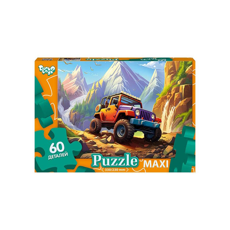 Пазли на 60 елементів максі, ТМ Данко Тойс