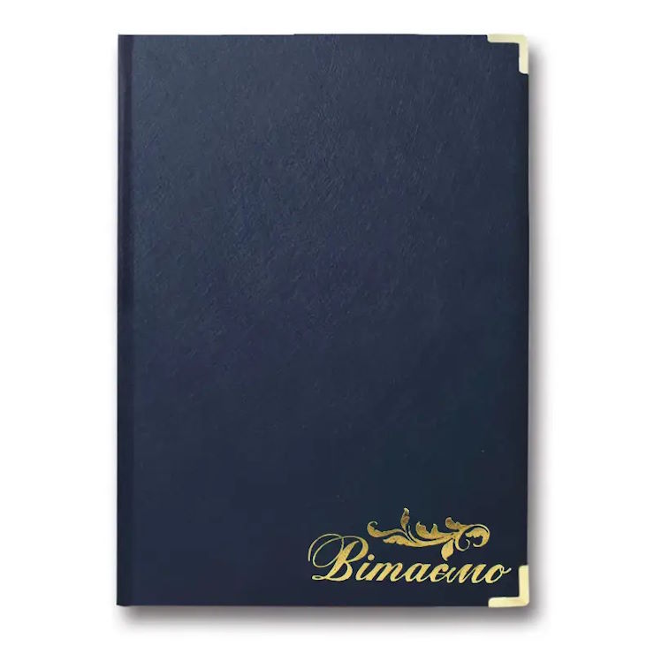 Папка вітальна Infolk-Miradur «Вітаємо» A4 синя, TM Brisk