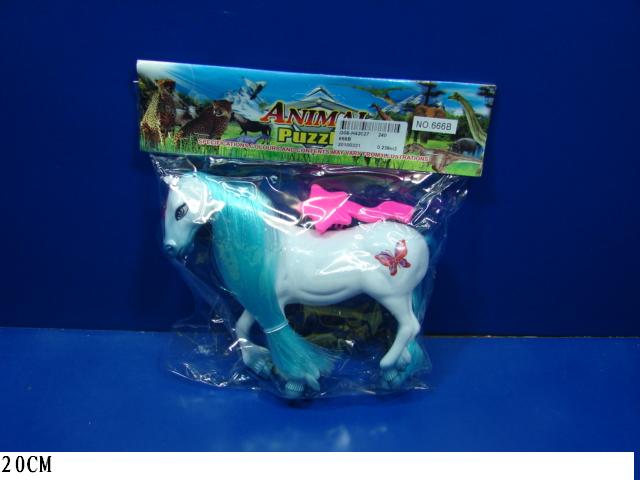 Конячка з аксесуарами, у пакеті 20 см