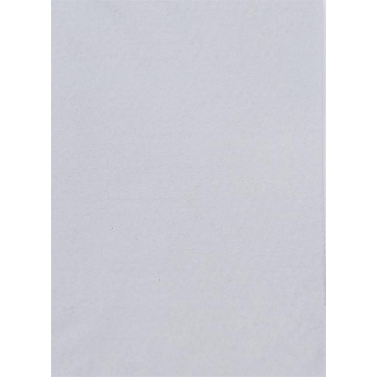 Фетр 21х30 см товщиною 1,2 мм 8 аркушів, білий, ТМ Мандарин