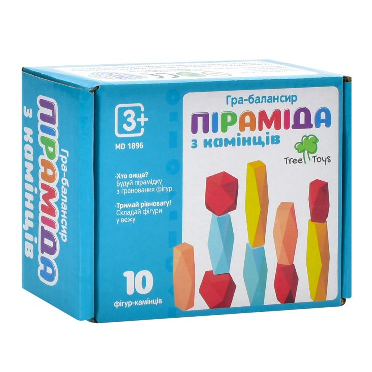 «Баланс» з 10 фігурок-камінців, у коробці 13х10х4,5 см