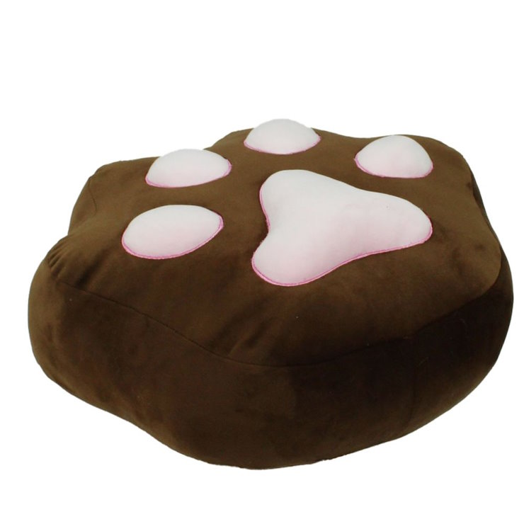 М`яка іграшка «Лапа-антистрес С» 33х35х9 см коричнева, ПП Копиця