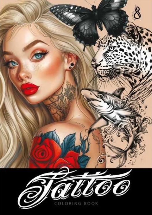 Розмальовка на 8 аркушів на скобі 21х30 см, ТМ Мандарин