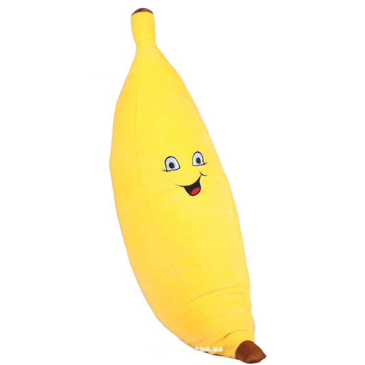 М`яка іграшка-подушка «Банан» 69 см, ПП Копиця