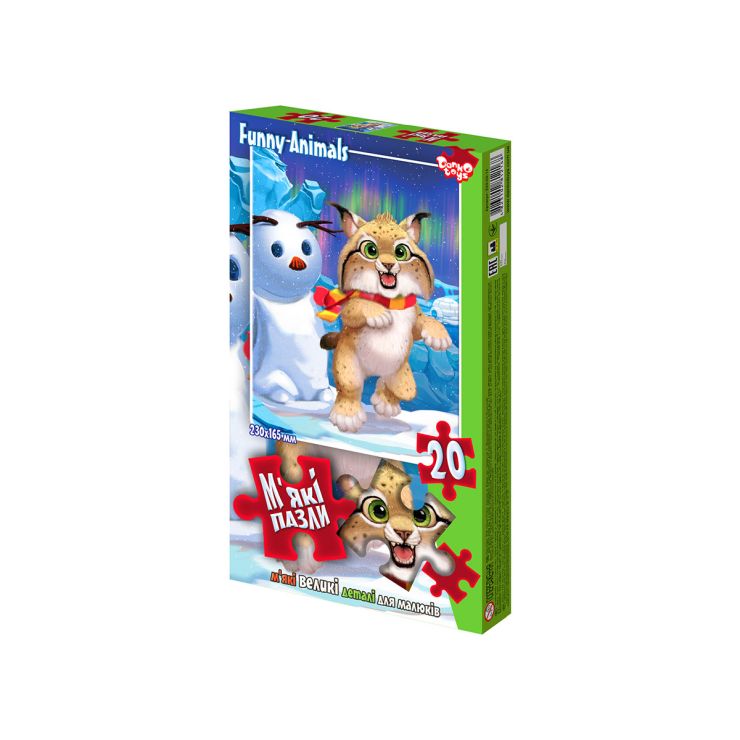 Пазли на 20 елементів, ТМ Данко Тойс