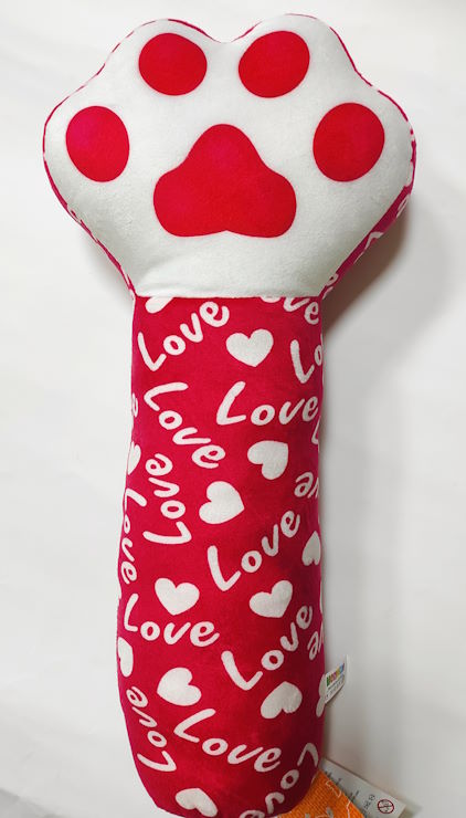 Обіймашка «Лапа 01 Love» 49х22х9 см, ПП Копиця