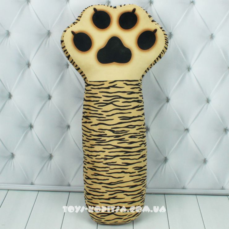 Обіймашка «Лапа Тигр» 67х31х13 см, ПП Копиця