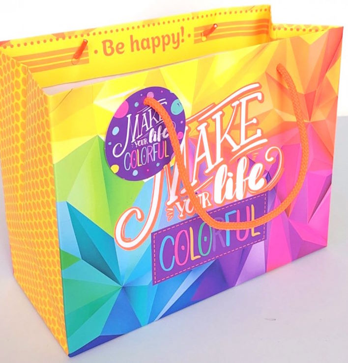 Пакет паперовий 23х18х10 см, ТМ Мандарин