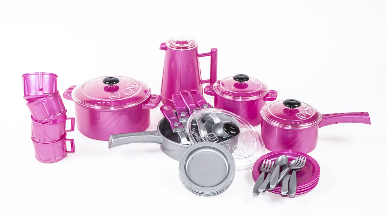 Набір посуду «Христинка 3» з 38 приборів в асортименті у пакеті, ТМ Оріон