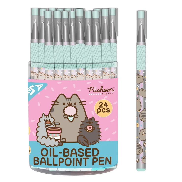 Ручка кулькова «Pusheen.Cat» 0,7 мм синя, ТМ Yes