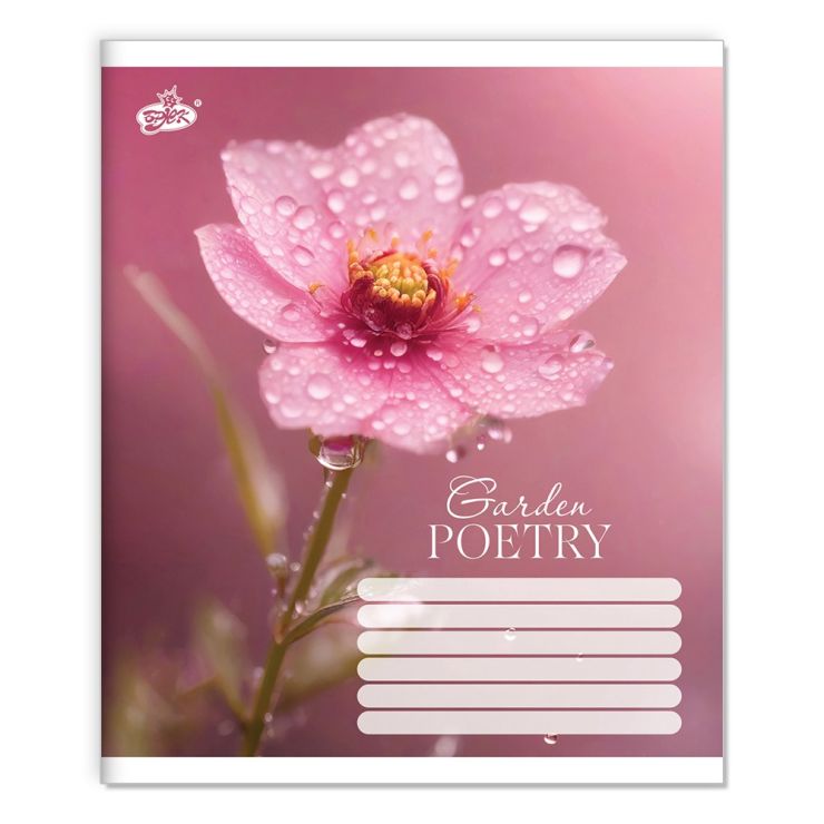 Зошит на 36 аркушів у лінію «Ранкова роса» №2587, ТМ Brisk