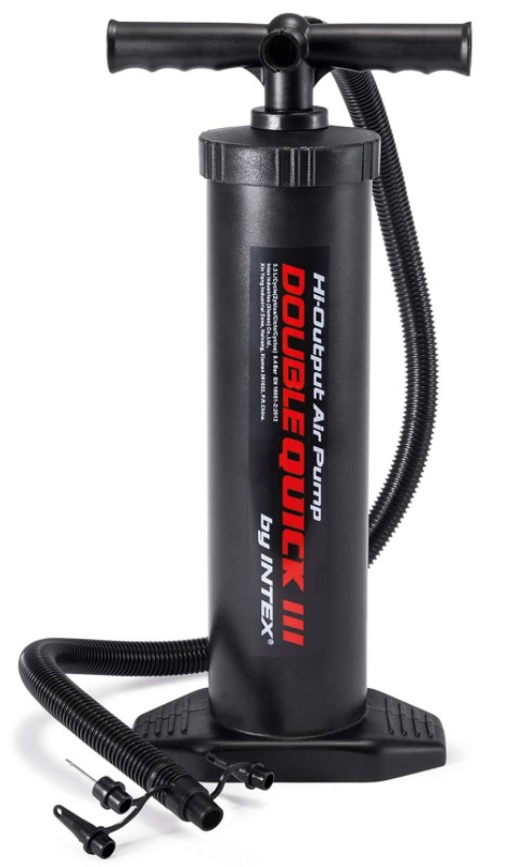 Насос 48 см ручний та шланг з трьома насадками, у коробці 48х20,5х12 см, ТМ Іntex