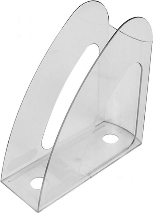 Лоток «Веселка» вертикальний пластиковий прозорий 240х240х90 мм, ТМ Economix