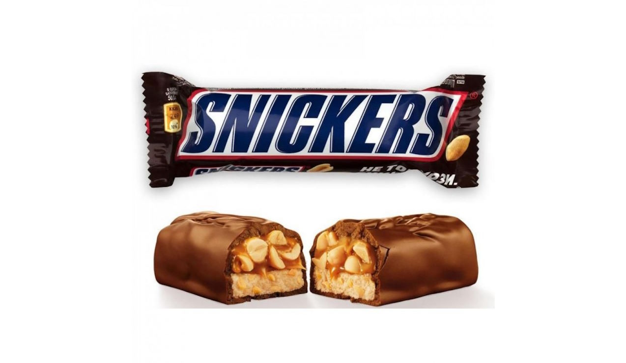 Шоколад «Снікерс» 50 г