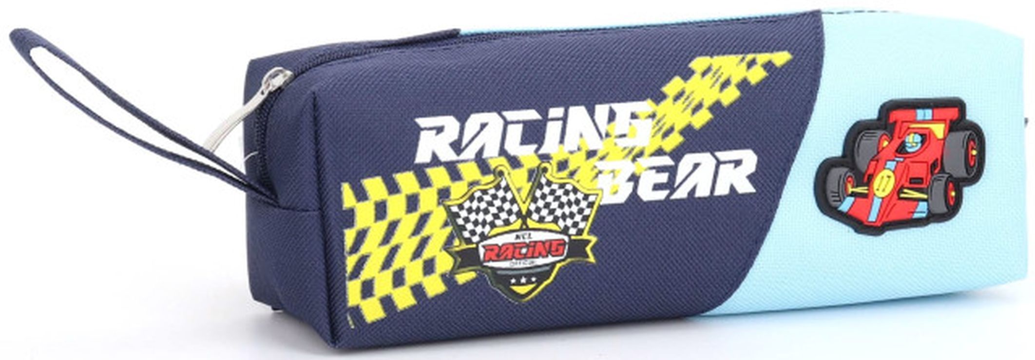 Пенал 21х4,5х6 см синьо-блакитний, ТМ Мандарин