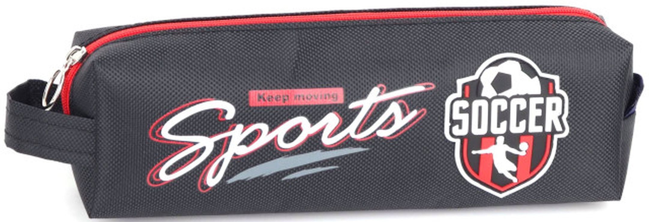 Пенал 21х4,5х6 см чорний, ТМ Мандарин