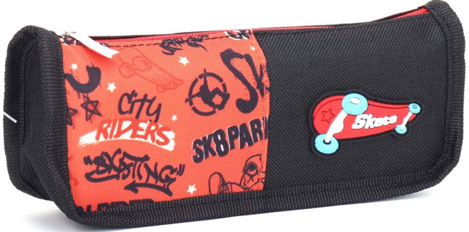 Пенал 21х4,5х7 см чорний, ТМ Мандарин