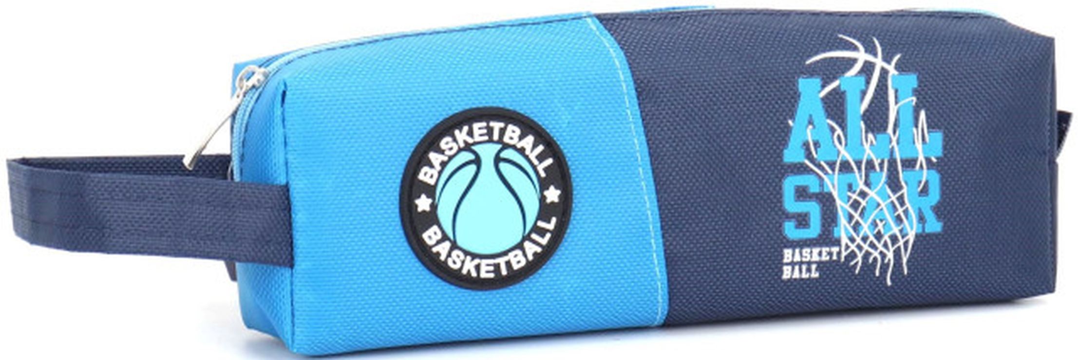 Пенал 21х4,5х6 см синій, ТМ Мандарин