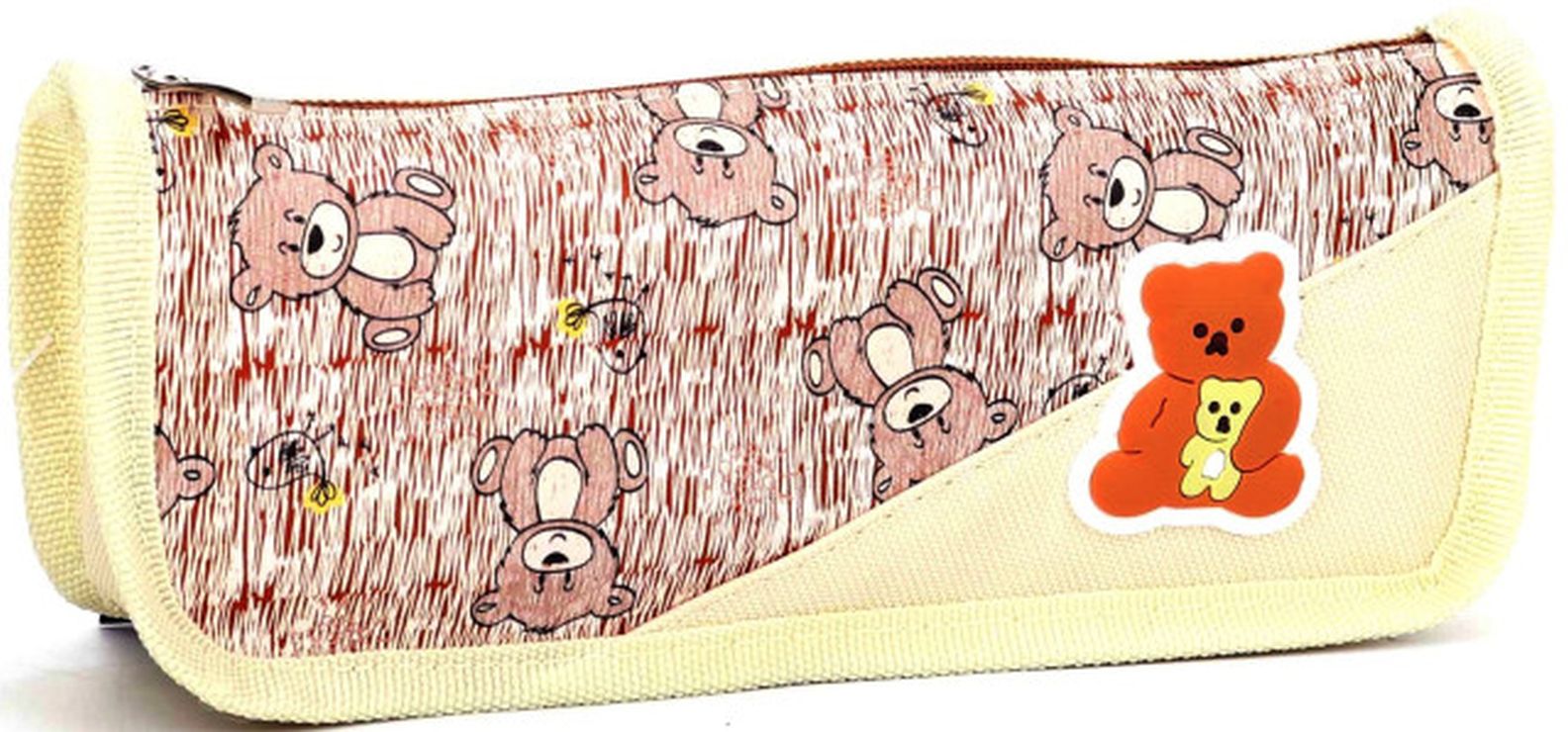 Пенал 21х4,5х7 см бежевий, ТМ Мандарин