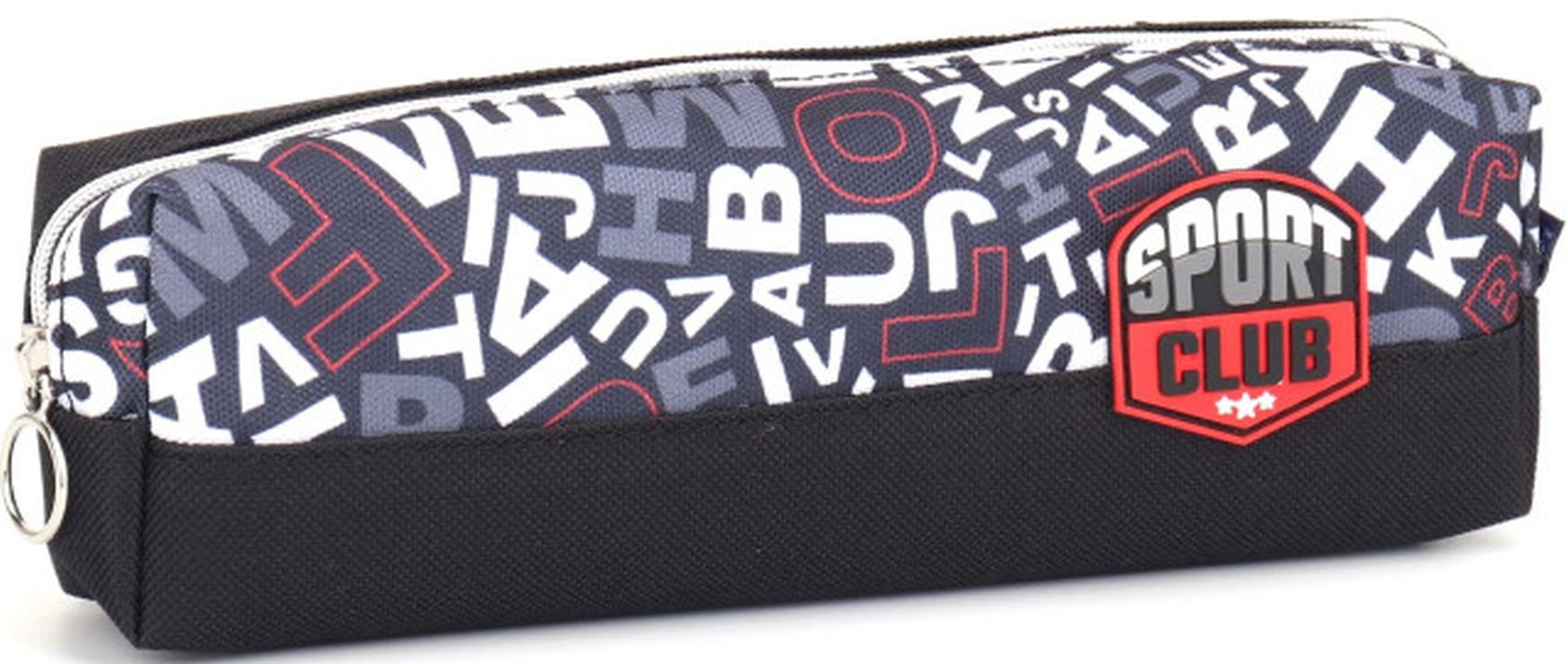 Пенал 21х4,5х7 см чорний, ТМ Мандарин