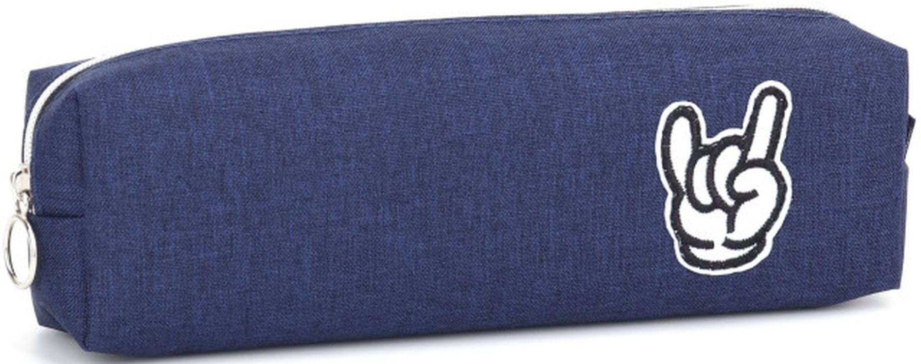 Пенал 21х4,5х6 см синій, ТМ Мандарин