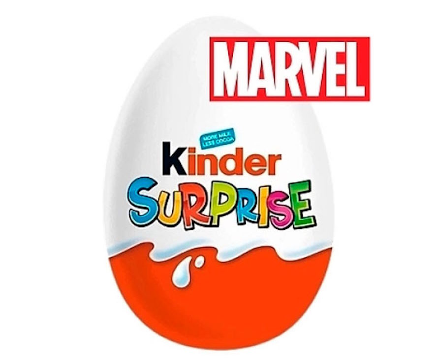 Яйце «Кіндер» шоколадне з сюрпризом (Марвел)