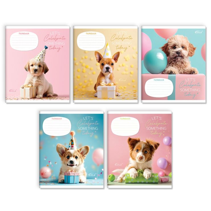 Зошит на 12 аркушів у клітинку «Святковий день», №3502, ТМ Gold Brisk