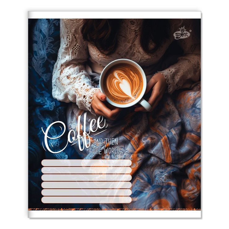 Зошит на 36 аркушів у клітинку «Час на відпочинок» №2583, ТМ Brisk