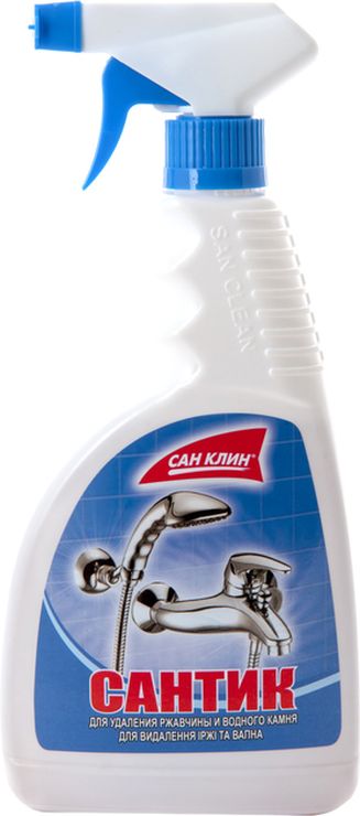 Засіб для видалення іржі «Сантік» з розпилювачем 500 мл, ТМ San Clean