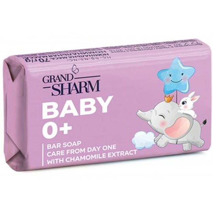 Мило туалетне «Дитяче з екстрактом ромашки» тверде 70 г, ТМ Grand Шарм