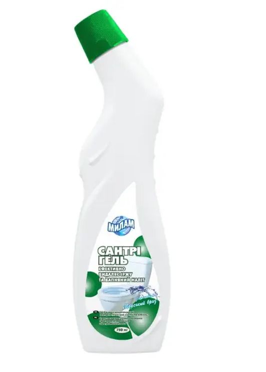 Сантрі-гель «Морська свіжість» з дозатором 750 мл, ТМ МілаМ